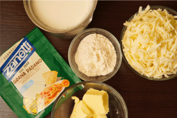 Sastojci za besamel sos, Ingredients for
Béchamel sauce