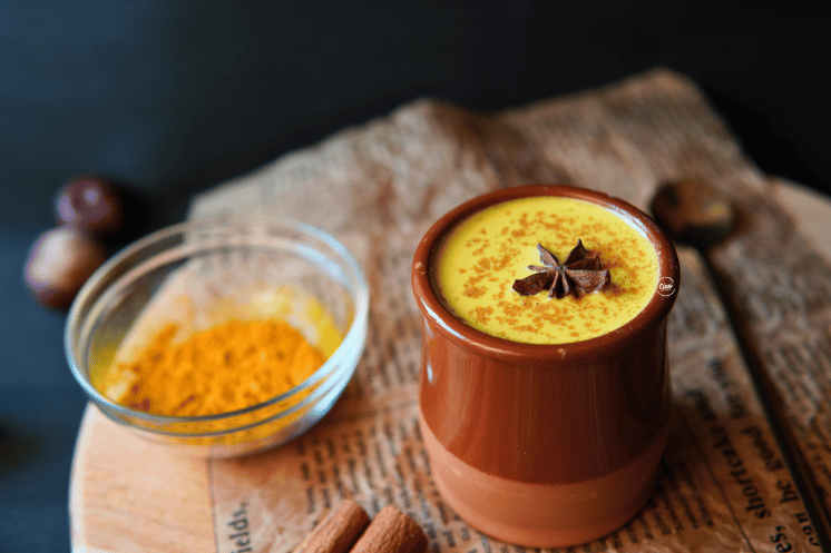 zlatno mleko, golden milk