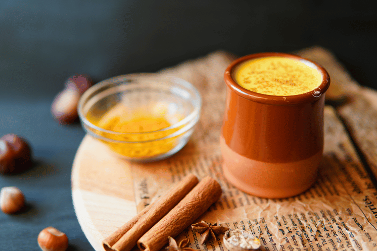 zlatno mleko, golden milk